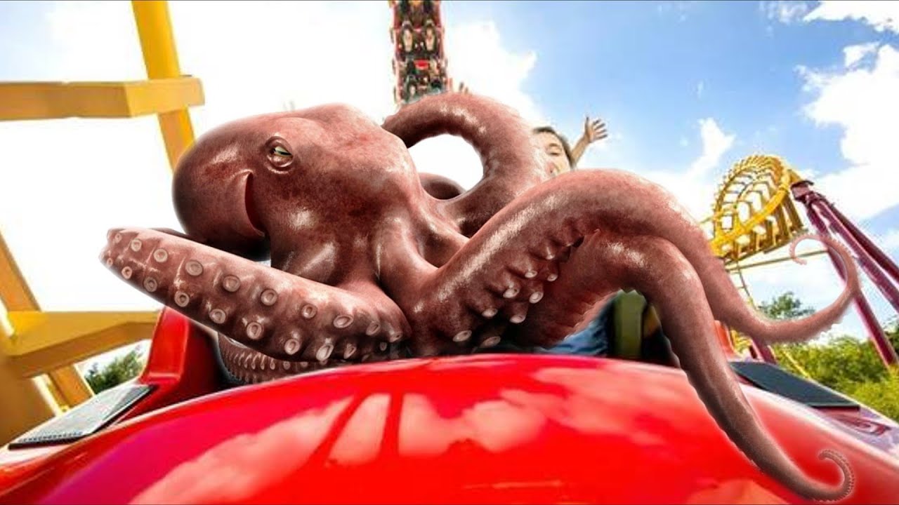 UNE PIEUVRE DANS UNE ATTRACTION ! - Octodad: Dadliest Catch (2) thumbnail