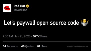 Huge Open Source Drama