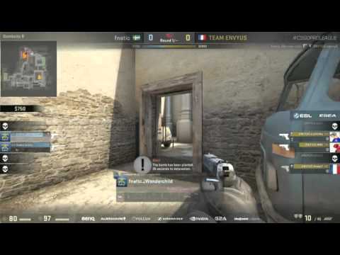 Happy 4k vs. fnatic [pistol round]