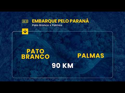 Embarque Pelo Paraná: de Pato Branco à Palmas