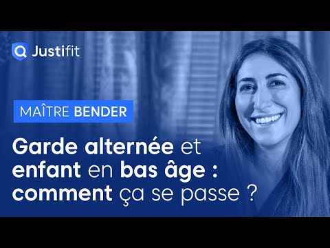 Comment se passe la garde alternée pour un enfant en bas âge ? – Maître Emilie BENDER