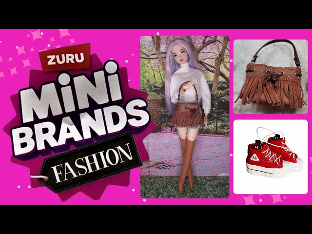 Vídeo relacionado con Mini Brands Fashion Series 3, by ZURU Real Miniature Fashion Brands Collectible Toy, 2 Capsules of 5 Mystery Miniature Brands for Girls, Teens, Adults and Collectors (2 Pack)