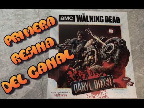 Primera Resina Del Canal - Resina Daryl Dixon de The Walking Dead Unboxing