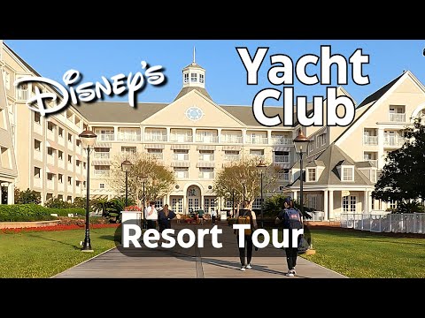 2025 Yacht Club Resort Tour | Disney’s Nautical Deluxe Hotel Walkthrough