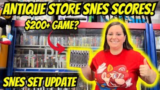 THIS Antique Store Had HEAVY HITTER Super Nintendo GAMES!
