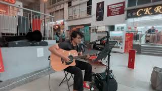 Download lagu LIVE BUSKING - MEMANG KHILAFKU COVER - FAZWEIN mp3