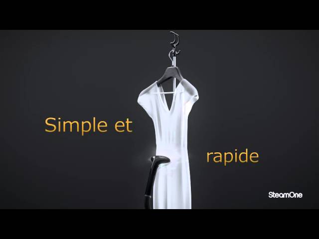 Video teaser for STEAMONE Unilys - Défroisseur - Vidéo produit Vandenborre.be