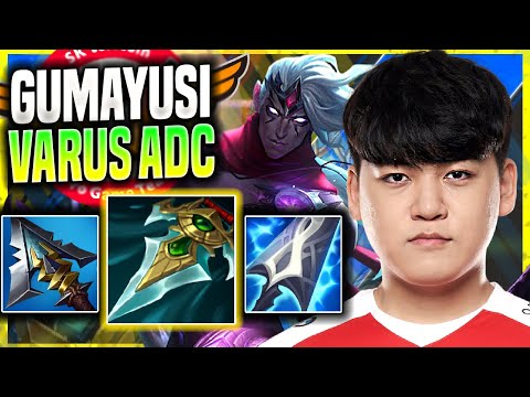 GUMAYUSI IS SO GOOD WITH VARUS! - T1 Gumayusi Plays Varus ADC vs Jinx! | Season 11