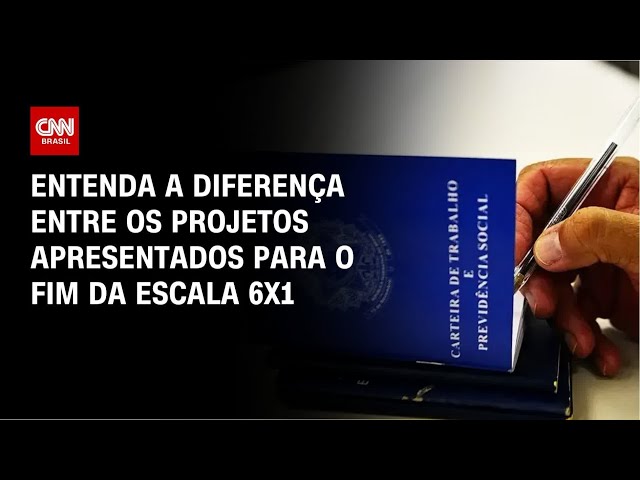 Fim da escala 6x1: Entenda a diferença entre os projetos apresentados | HORA H
