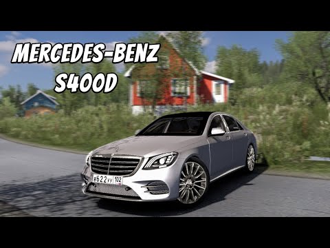 Mercedes-Benz S400D [1.39] - Euro Truck Simulator 2 1.39 - Gameplay ETS2