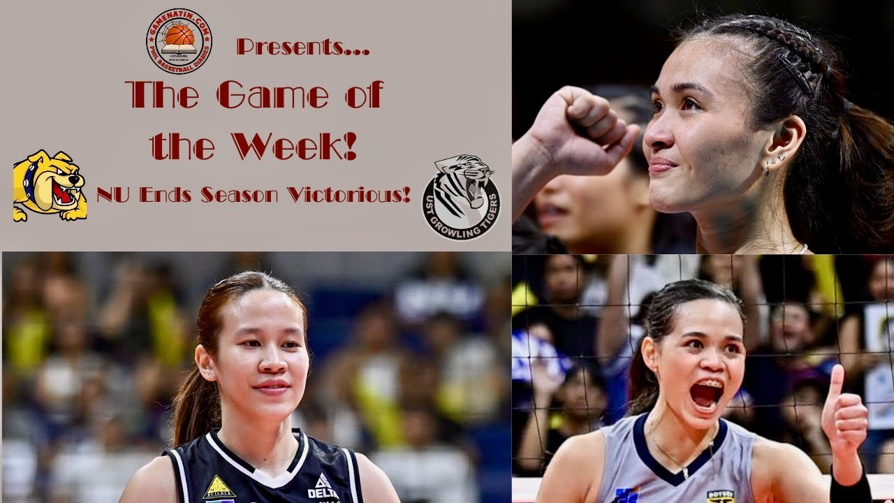 GameNatin.com's Game of the Week - NU vs UST, UAAP Women's Volleyball, April 27, 2025