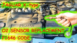 P1646 Jaguar X-type oxygen sensor replacement
