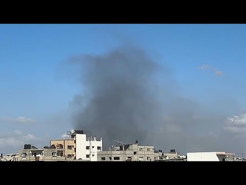 Gunfire rings out, smoke rises over Gaza's Jabalia | AFP