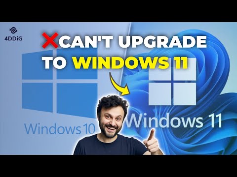 ❌Can't Upgrade to Windows 11? Here’s How to Fix It!✅
