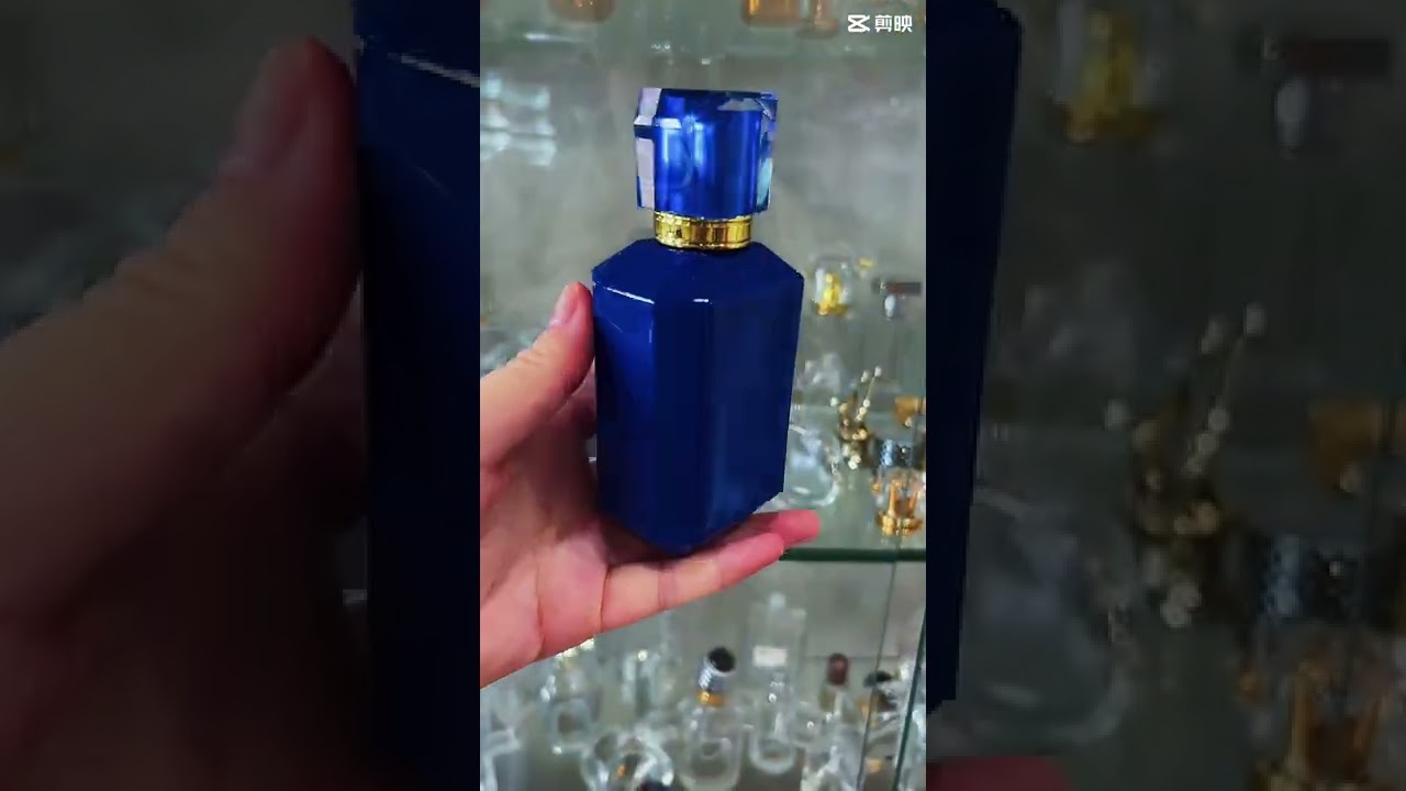 Nice perfume glass bottle