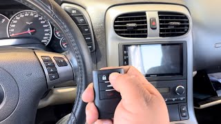 CORVETTE SMART KEY PROGRAMMING (ON BOARD)