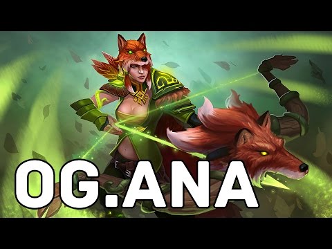 OG.ana Pro Windranger Mid Rank MMR Game