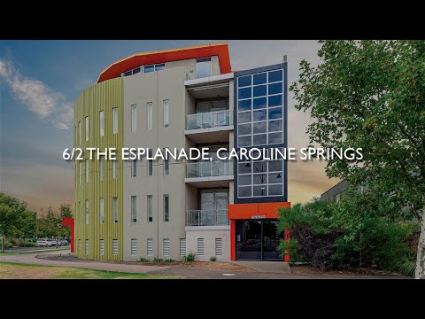 6/2 The Esplanade, Caroline Springs, VIC 3023, 2房, 1浴, Apartment