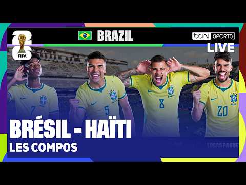 BRÉSIL - HAÏTI: Des SURPRISES dans les 11 de DÉPART ! ENDRICK titulaire ?