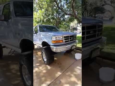1996 F150 8 inch lift Weld Scorpio Wheels