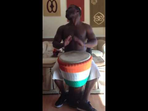 Eric Bli Bi Gore | Ivory Coast Rhythm | African Djembe Drum Freestyle