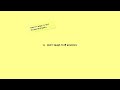 羊文学 Don T Laugh It Off Anymore D O N T L A U G H I T O F F