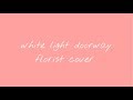 white light doorway florist cover