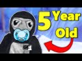 What Happens When A FIVE-Year-Old Plays Gorilla Tag VR?