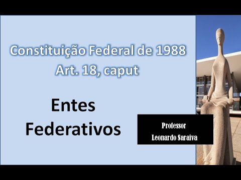 CF/88 - Article 18, caput - Federative Entities