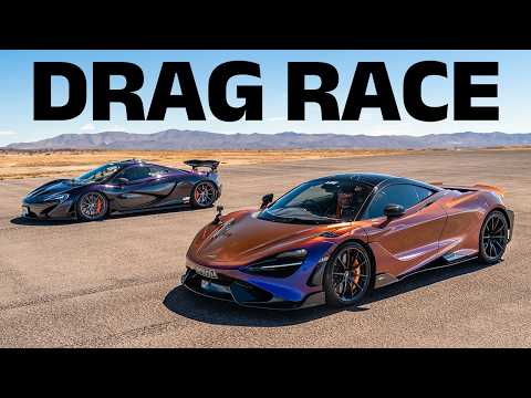 McLaren P1 gegen McLaren 765LT DRAG RACE! Hypercar gegen Supercar!!!