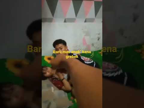 baru mau enak' kena grebek