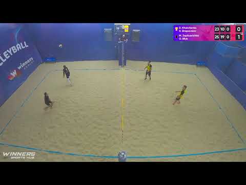 23:20 D. Kharchenko / V. Shapovalov - M. Zapliusvichka /O. Bilyk 23.01.2023|Winners Beach Volleyball