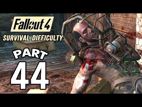 Fallout 4 Survival Difficulty SNIPER Walkthrough - Part 44 Behemoth 1080p 60FPS