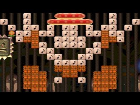 Dont move Dangerous Mario！ by かえで - SUPER MARIO MAKER - NO COMMENTARY 1bh