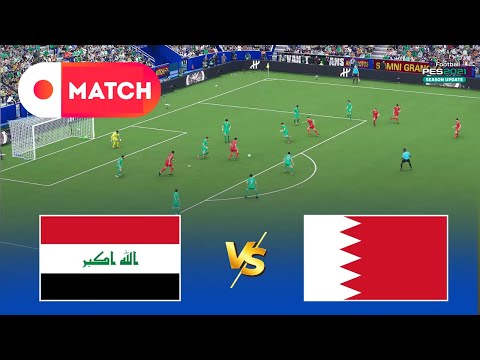 العراق ضد البحرين | محاكاة كاملة لكأس العرب 2025 | PES 2021 eFootball