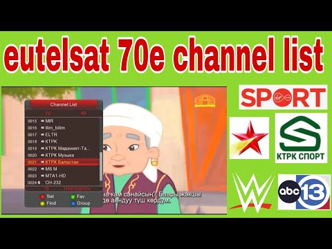 eutelsat70e New Update||Russian Satellite New Update|Channel list