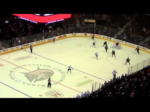 Columbus Blue Jackets vs. Tampa Bay Lightning End of Game 12/3/2013