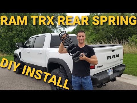 RAM TRX Rear Spring Swap DIY Install Guide