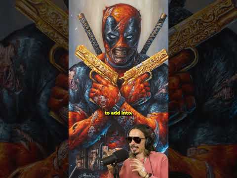How this insane Deadpool cover came to life! ft. Johnny Desjardins #ComicBooks #deadpool