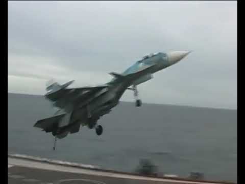 SU - 33 Cobra landing Fail
