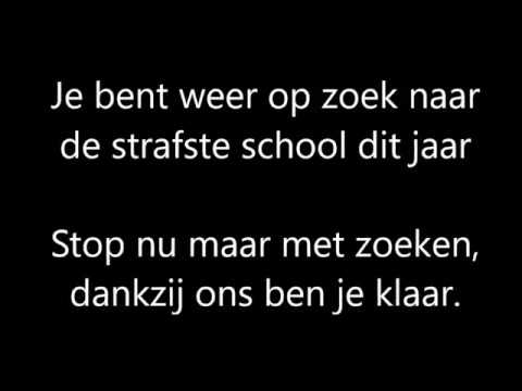 Strafste school Lyric video