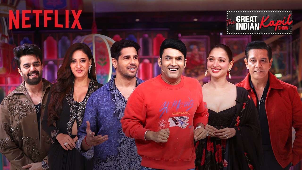 Kapil & The Vvaan’s Cast | Tamannaah, Sidharth & More | The Great Indian Kapil Show | Netflix India