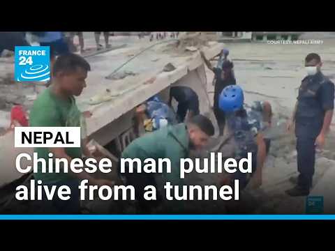 Chinese national rescued from Nepal tunnel 10 days after flash flood