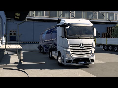 ETS2 Robert Kobal's Mercedes Benz Actros MP4 1845 2014 Trip to Budapest 🇭🇺