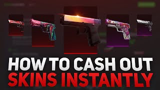HOW TO SELL CSGO SKINS FOR REAL MONEY INSTANTLY (SKINCASHIER)