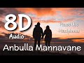 Anbulla Mannavane | 8D Audio | Mettukudi | Mano, Swarnalatha | Please Use Headphones