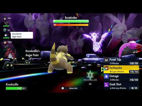 Turn One 6* Raid Kill (with honchkrow and krookodile)