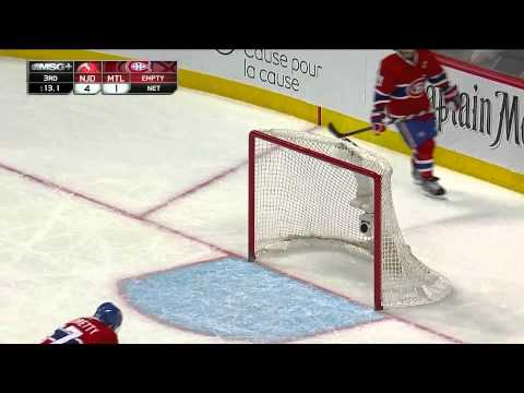 1.14.14 - Devils at Habs - 4 Zubrus EN Goal