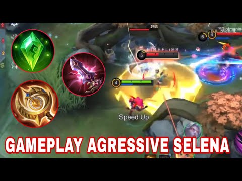 Gameplay Selena Roamer Agressive 2023 ❗️ - Mobile Legends