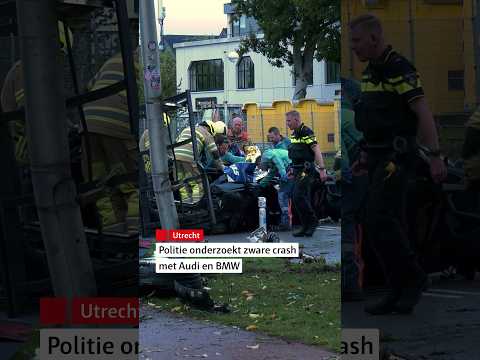🚨 Zware crash in Utrecht #shorts